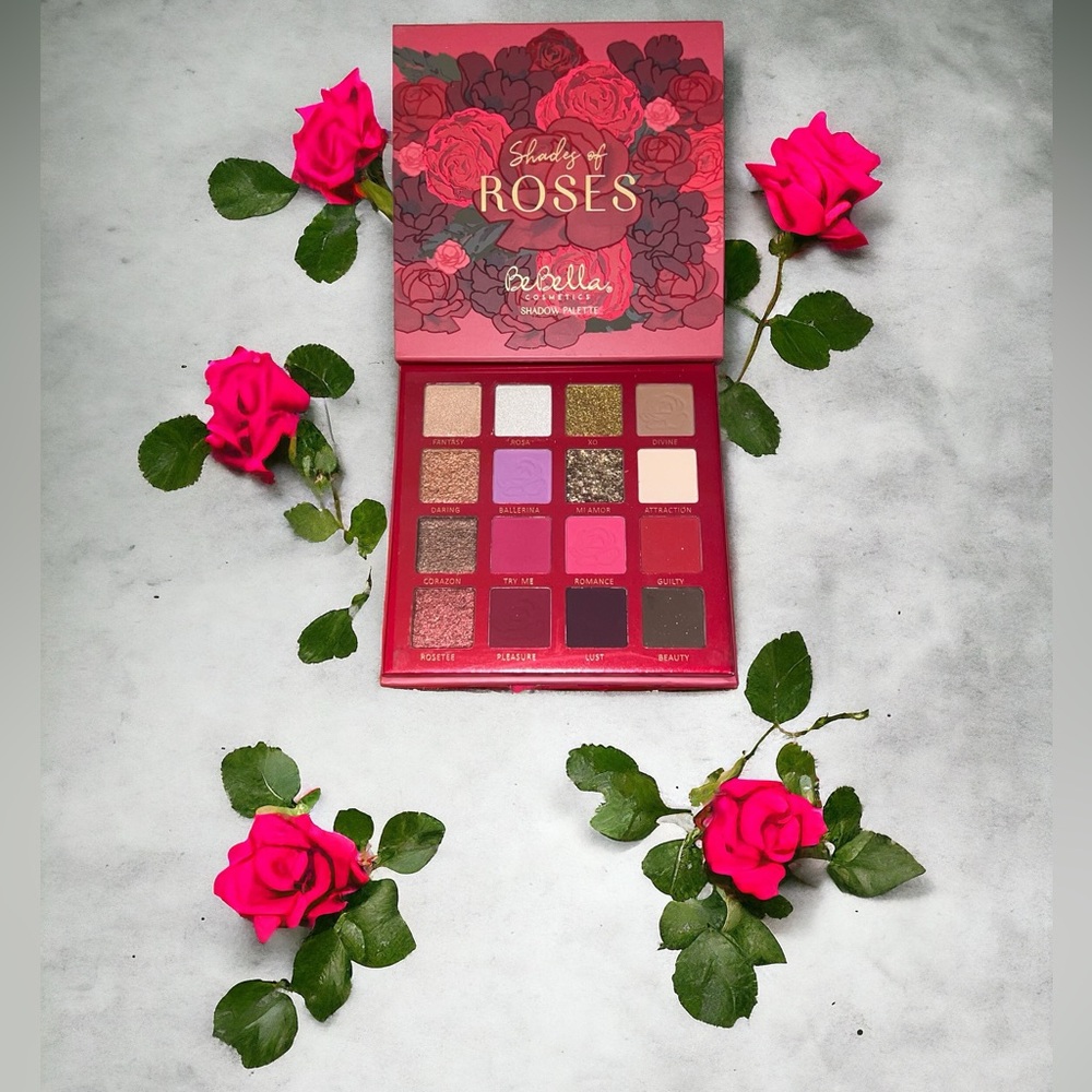 New BH Cosmetics Eyeshadow Palette “Shades of Roses” 16 shades!